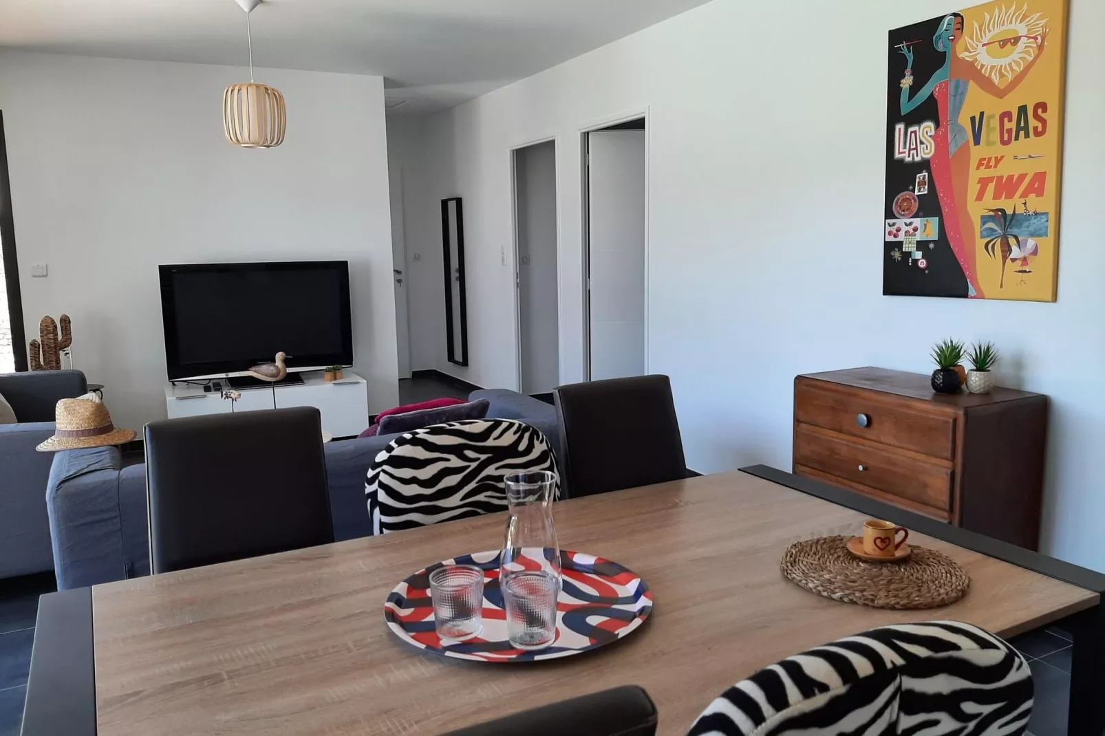 Villa Sainte Valière Bob et Bobette-Esszimmer