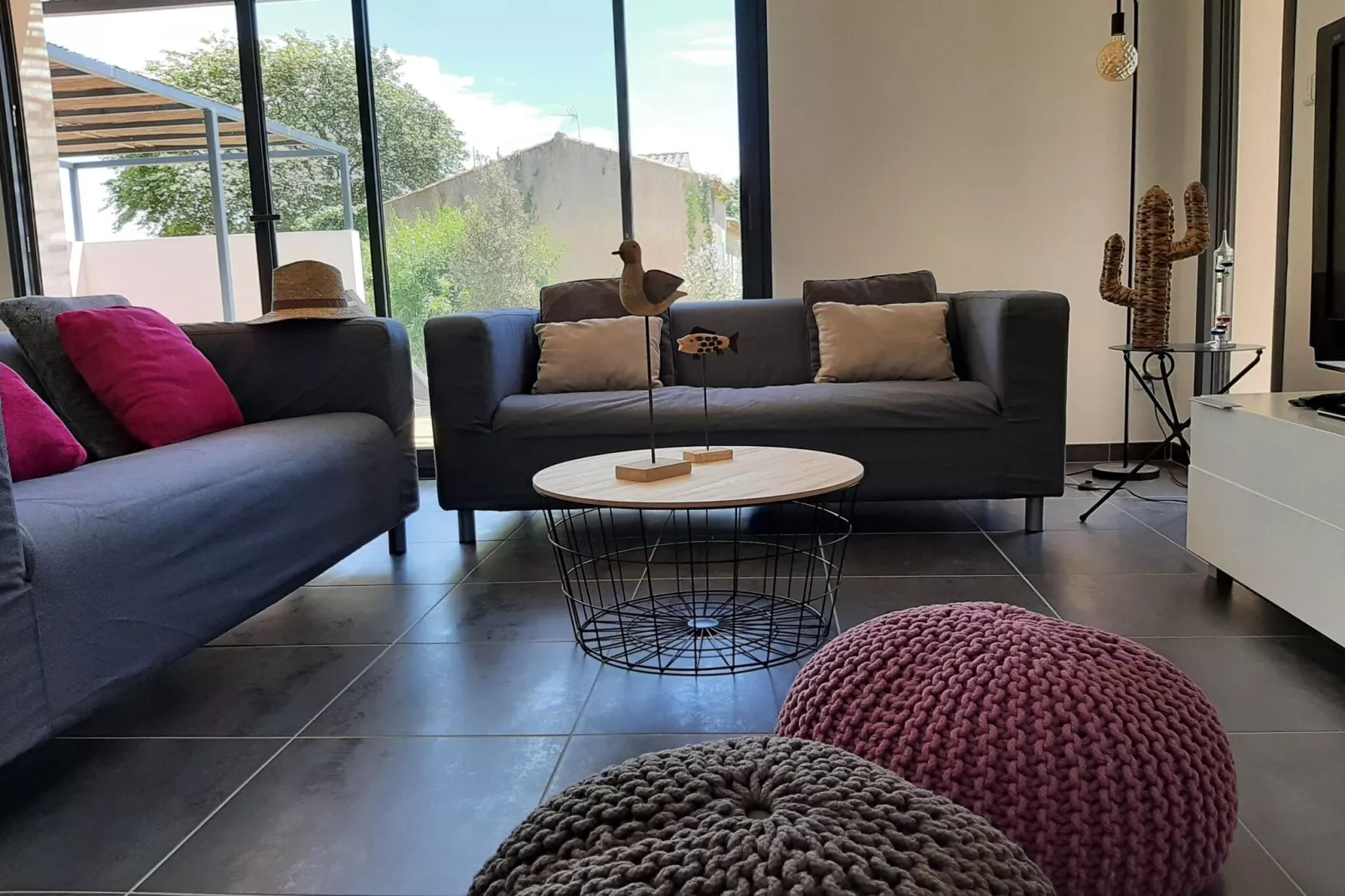 Villa Sainte Valière Bob et Bobette-Wohnzimmer