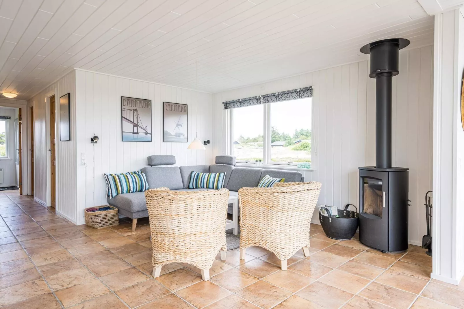 5 person holiday home in Henne-Indoor
