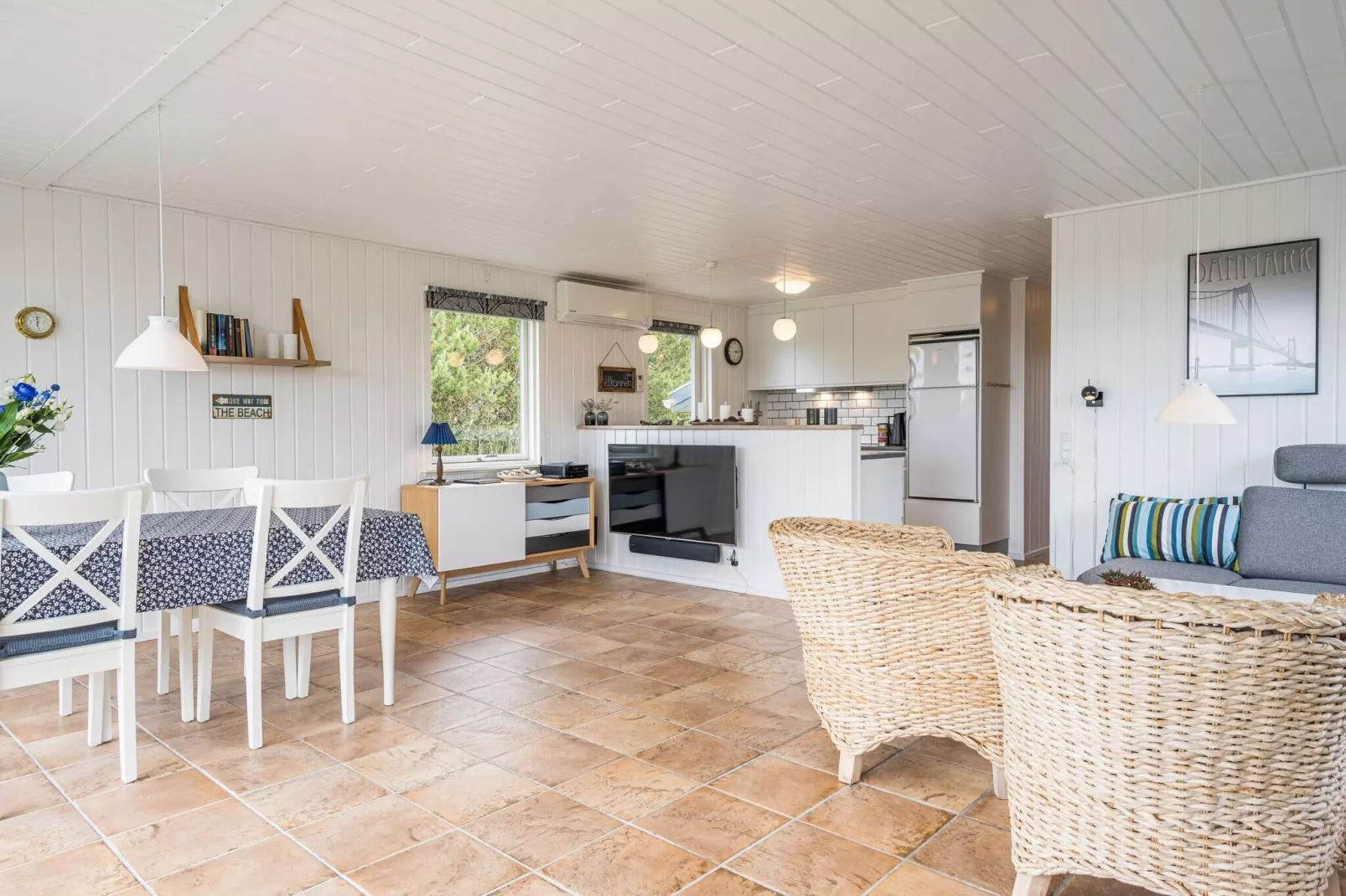 5 person holiday home in Henne-Indoor