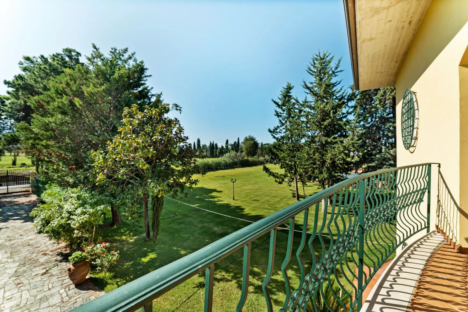 Villa Somnium-Aussicht Sommer