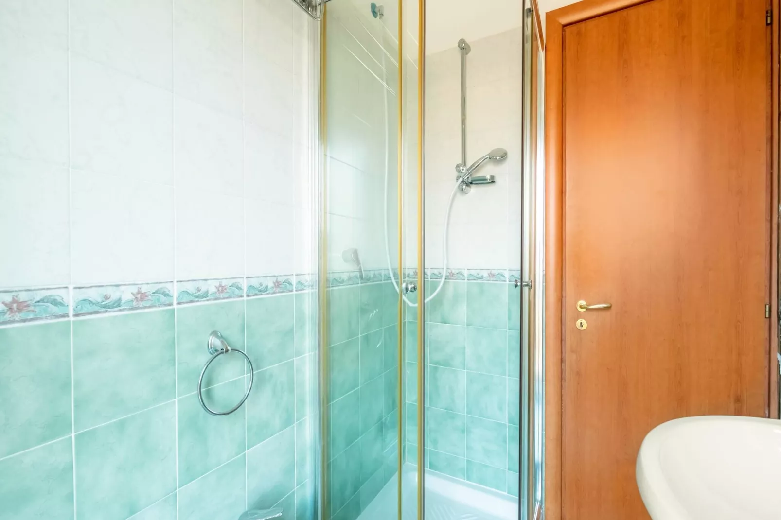 Conca degli Dei con giardino-Badezimmer