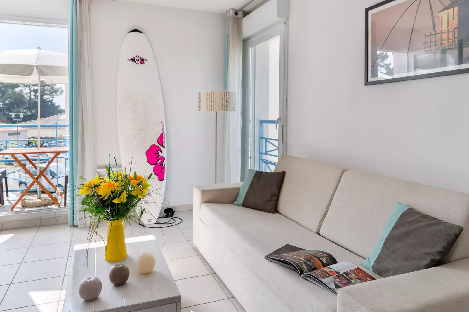 Les Carrelets 2-Living room