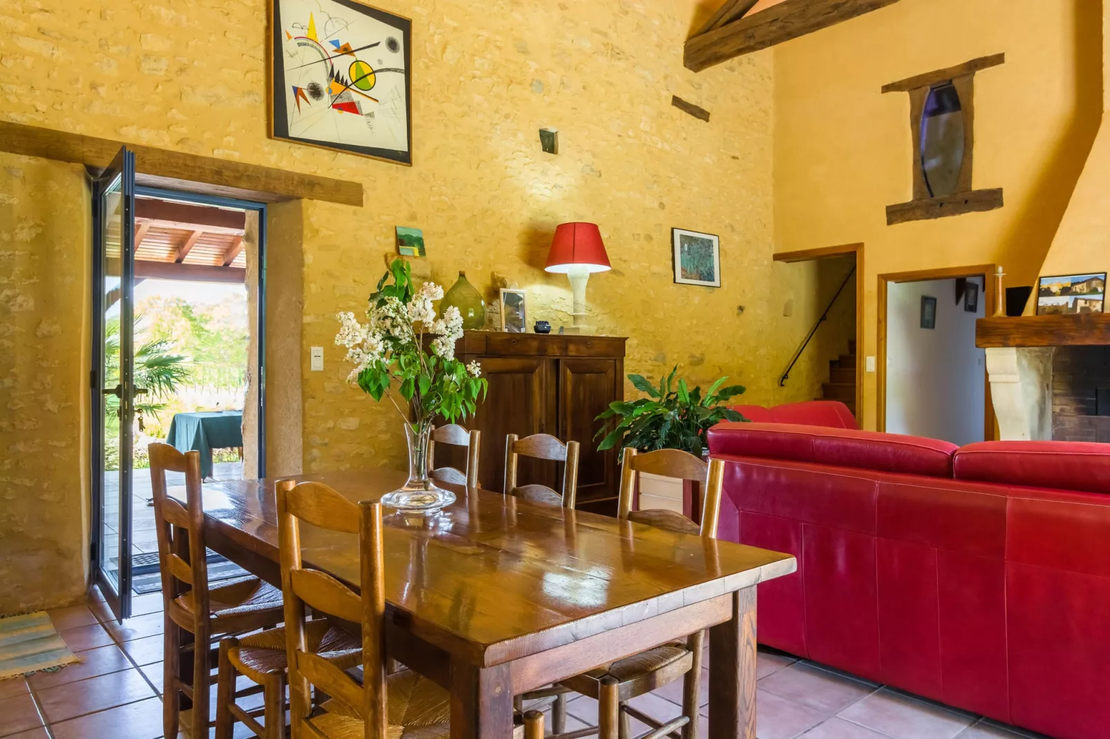 Maison de vacances Salles de Belvès-Dining room