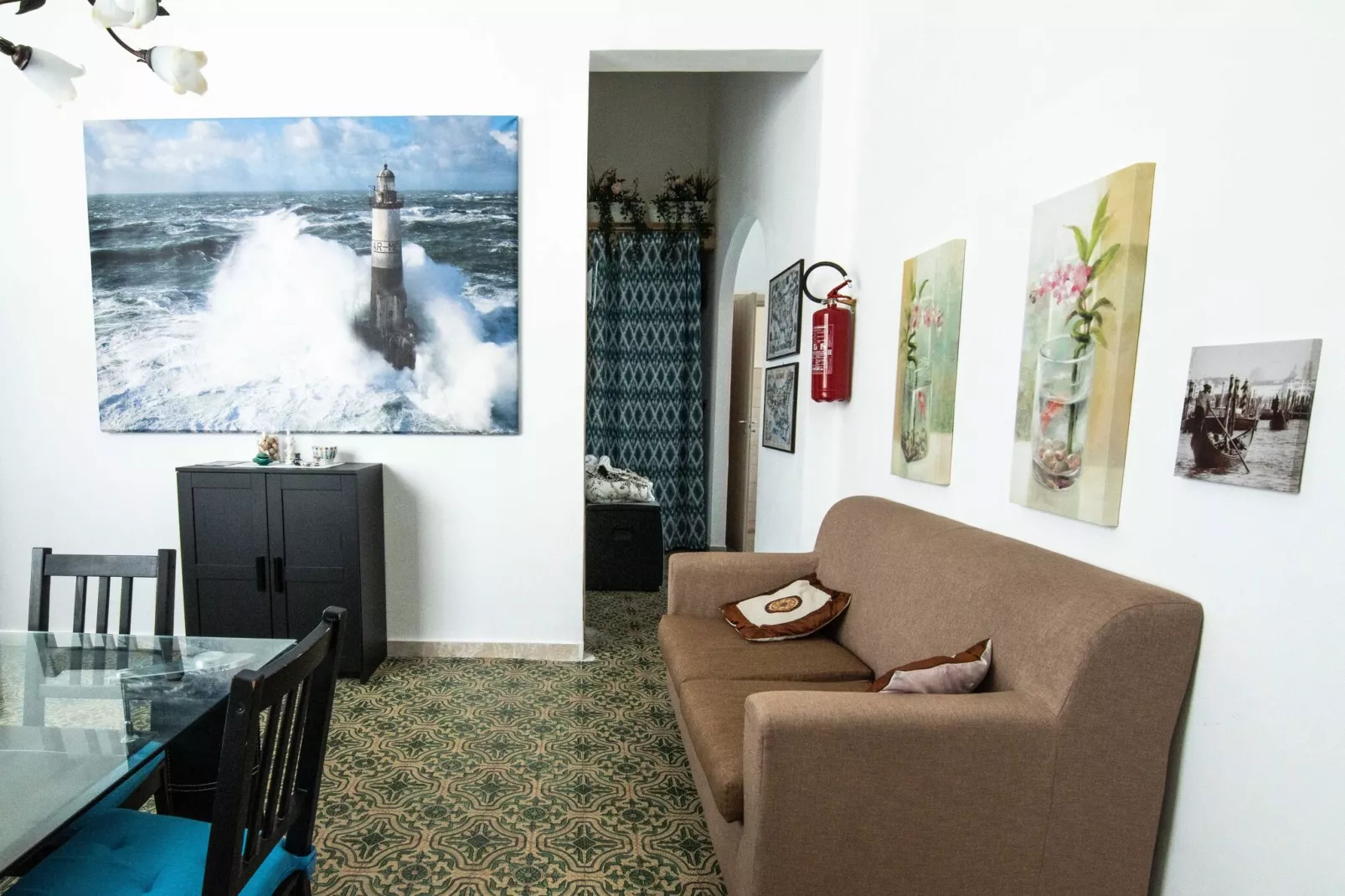 Blu Corallo Mare-Living room