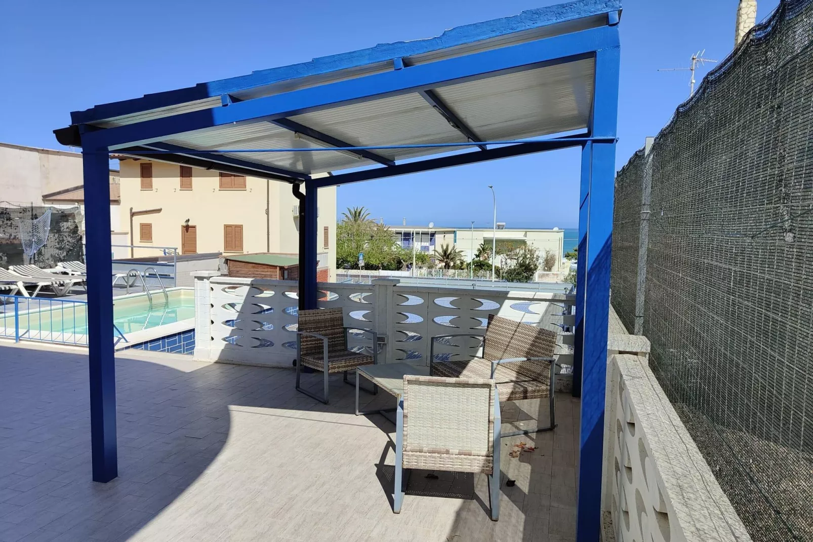 Blu Corallo Mare-Terrace balcony