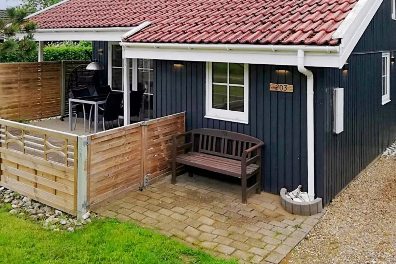 Maison de vacances pour 4 a Hemmet-Extérieur