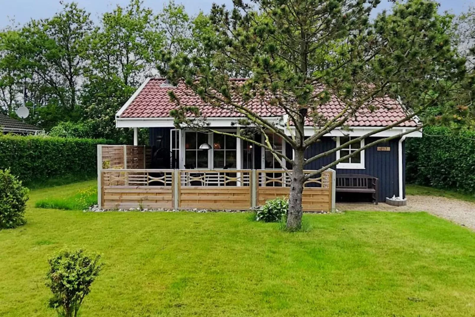 Maison de vacances pour 4 a Hemmet-Extérieur