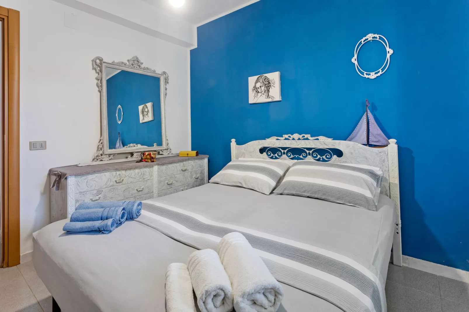 Casa Vacanza Violisa-Schlafzimmer