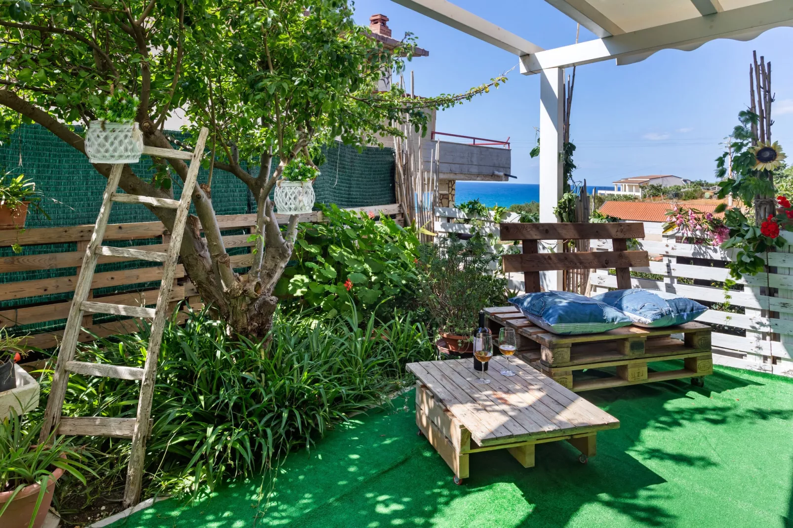Casa Vacanza Violisa-Gärten Sommer
