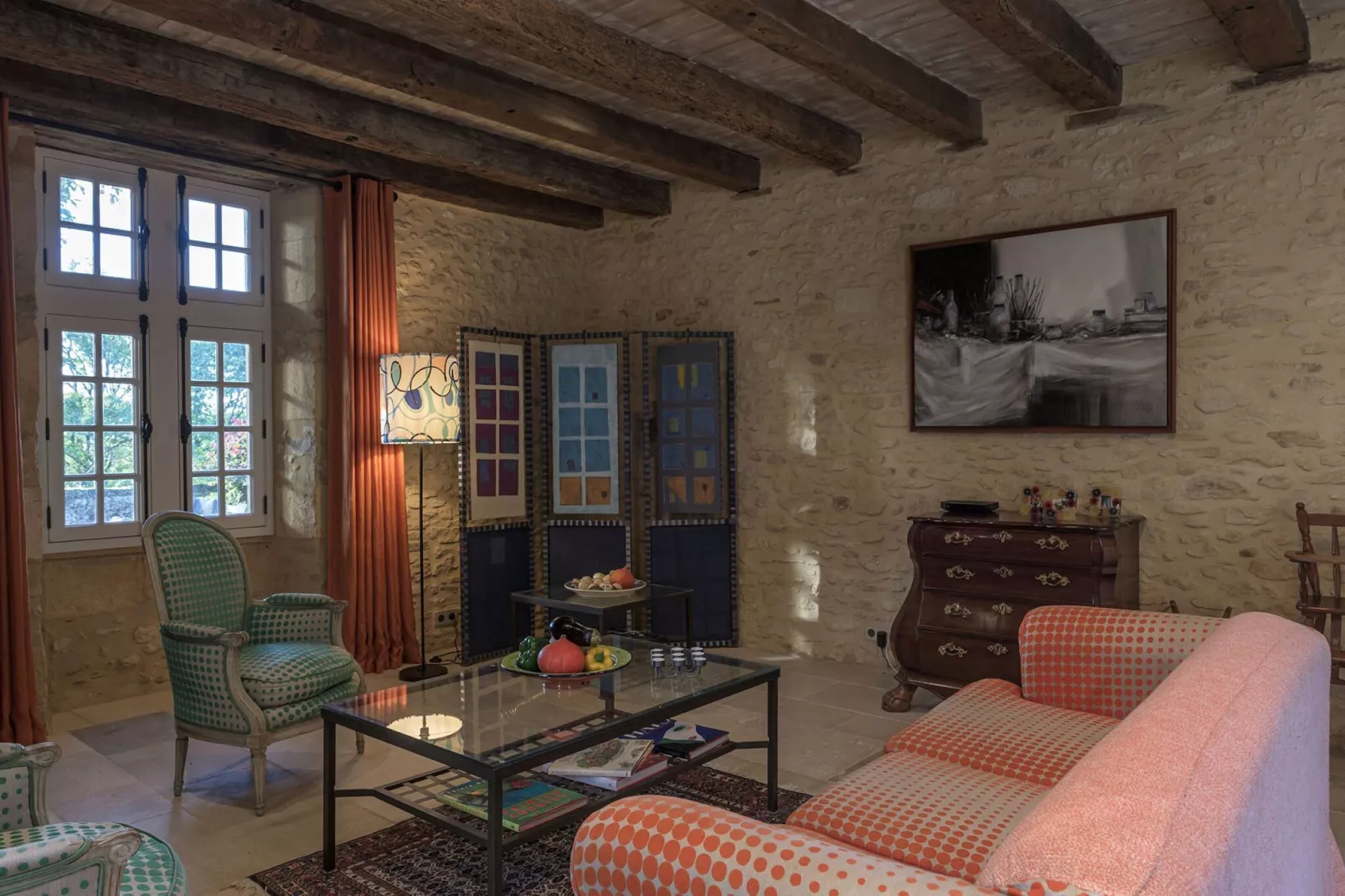La Dépendance-Living room