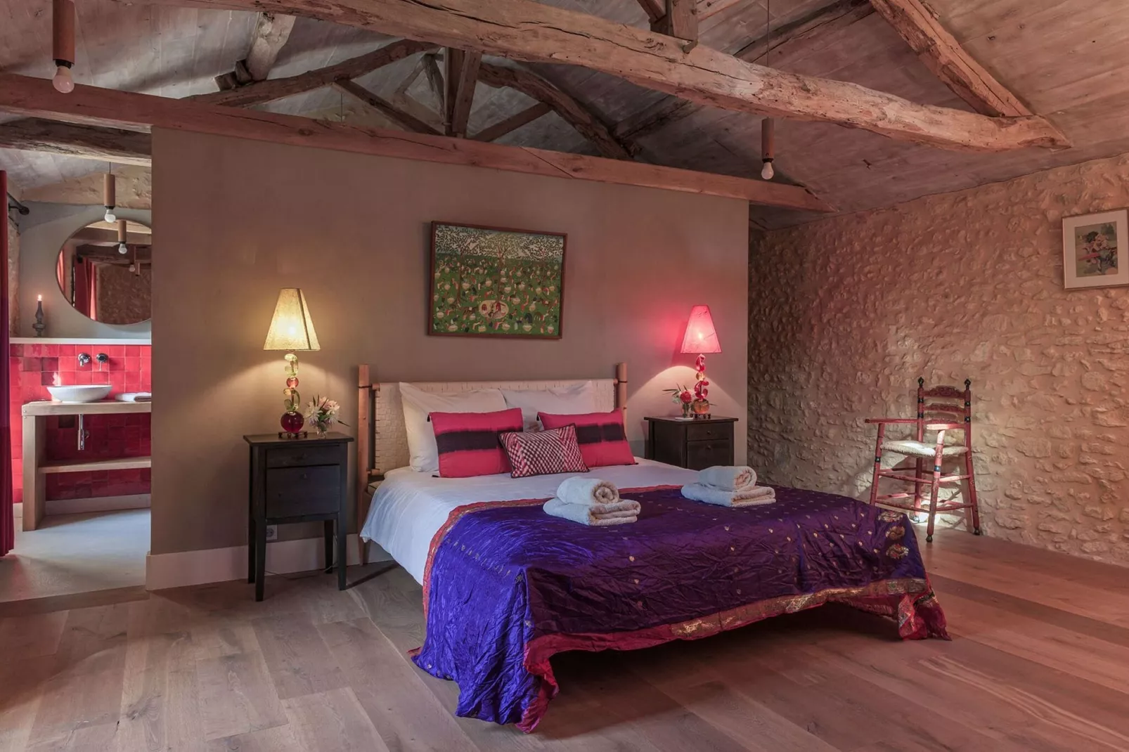 La Dépendance-Bedroom