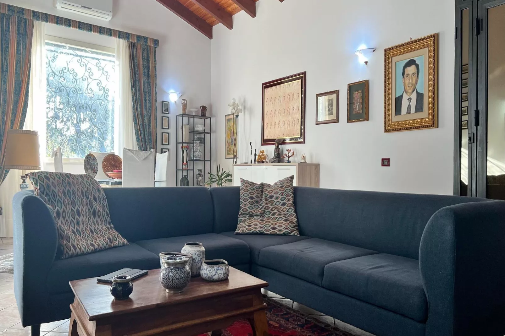 Villa Castellammare del Golfo 13-Living room