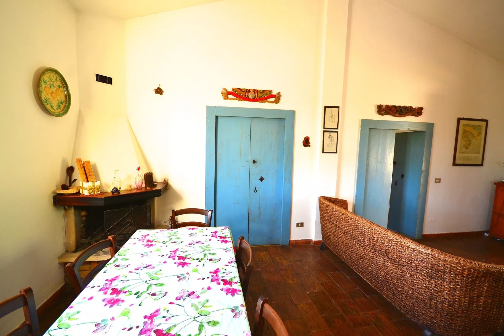Casa del Carrubo-Salle à manger