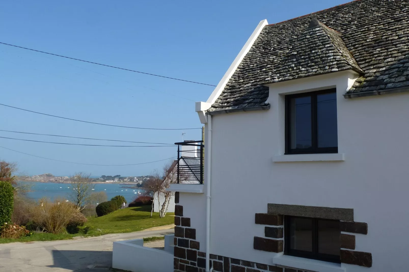 Holiday home Plougasnou-Außenbereich Sommer