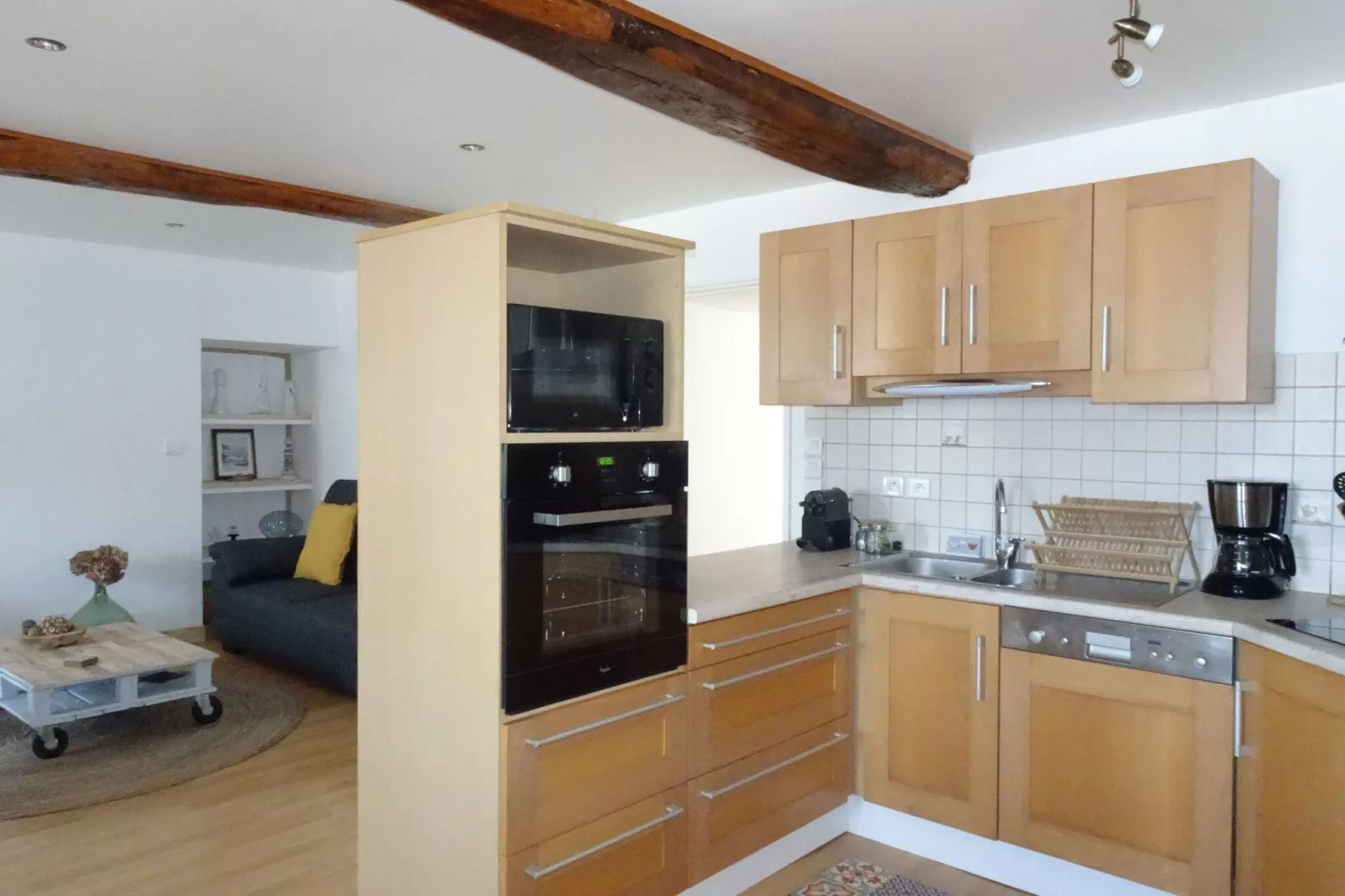 Appartement en duplex Plougasnou-Kitchen