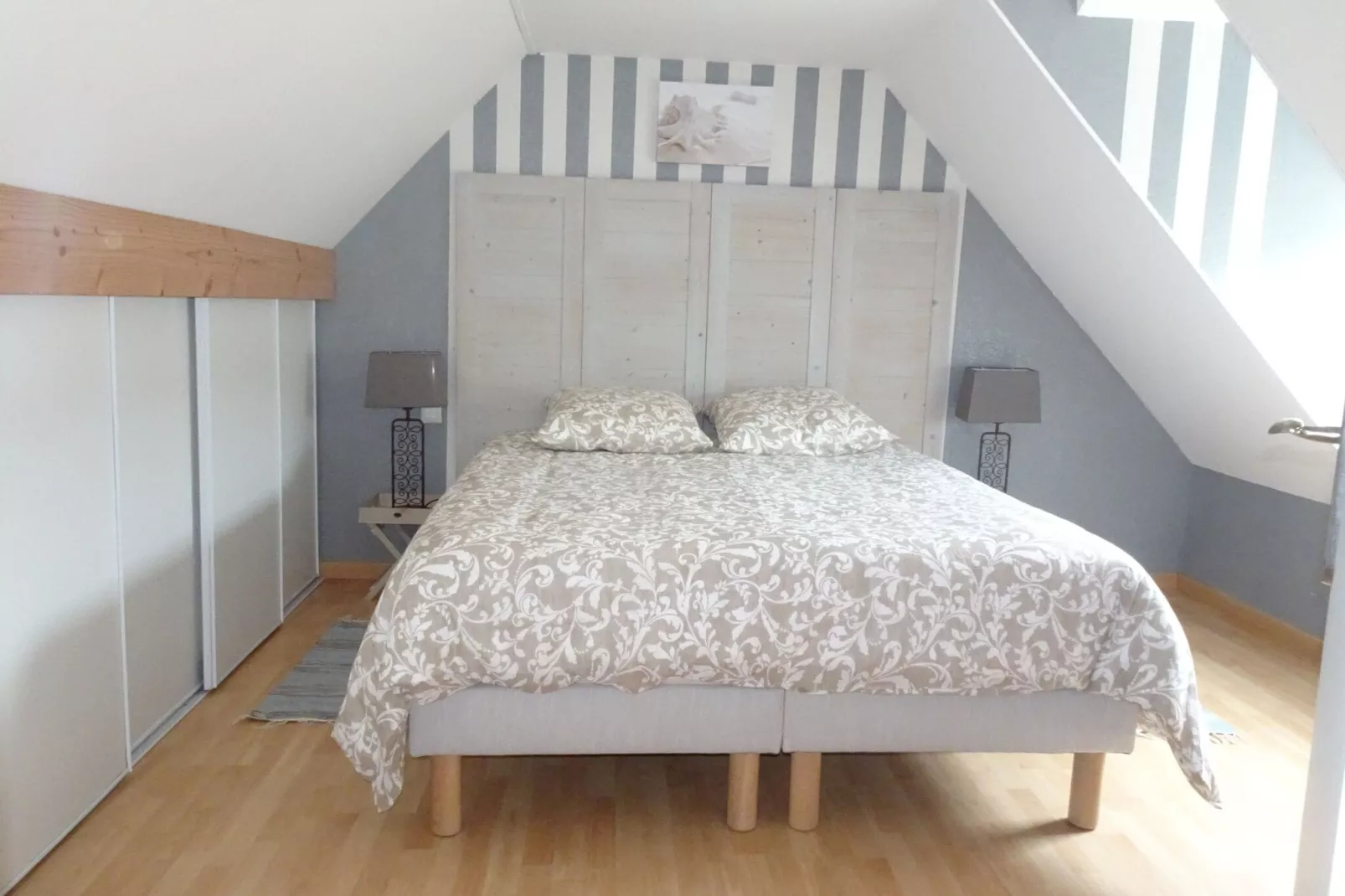 Appartement en duplex Plougasnou-Bedroom