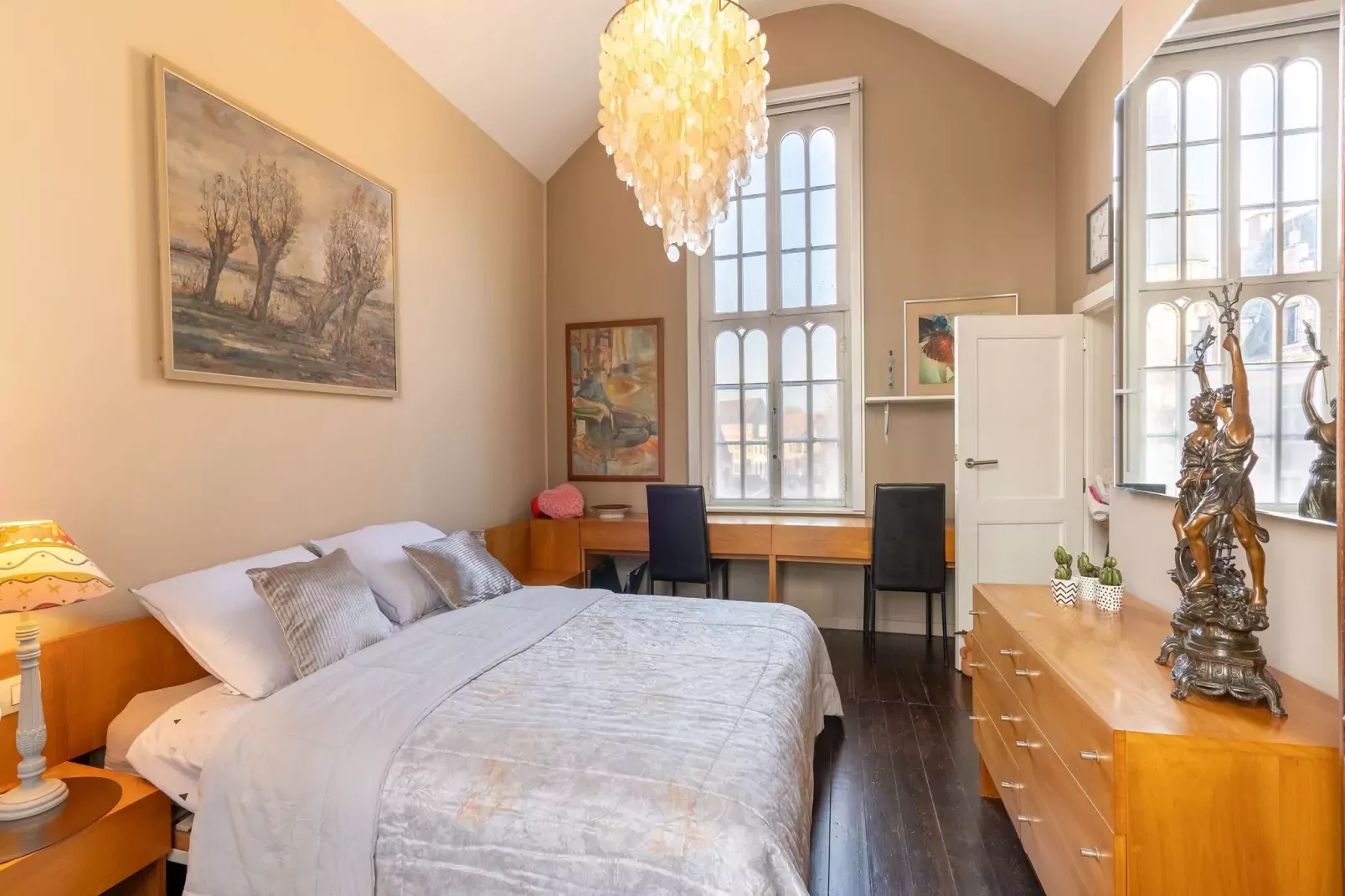 Poorthuys Kasteel Wissekerke-Chambre