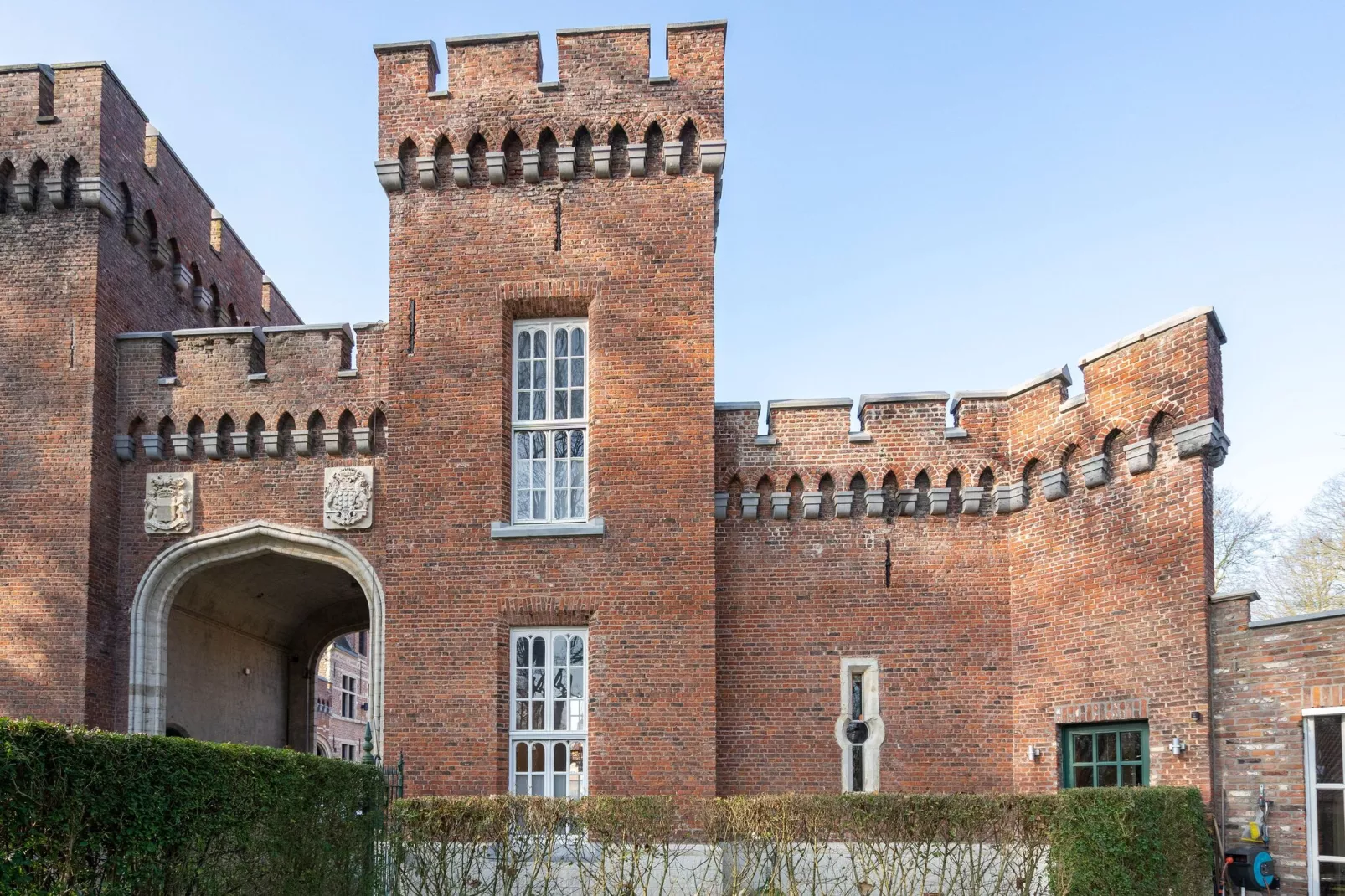 Poorthuys Kasteel Wissekerke-Extérieur été