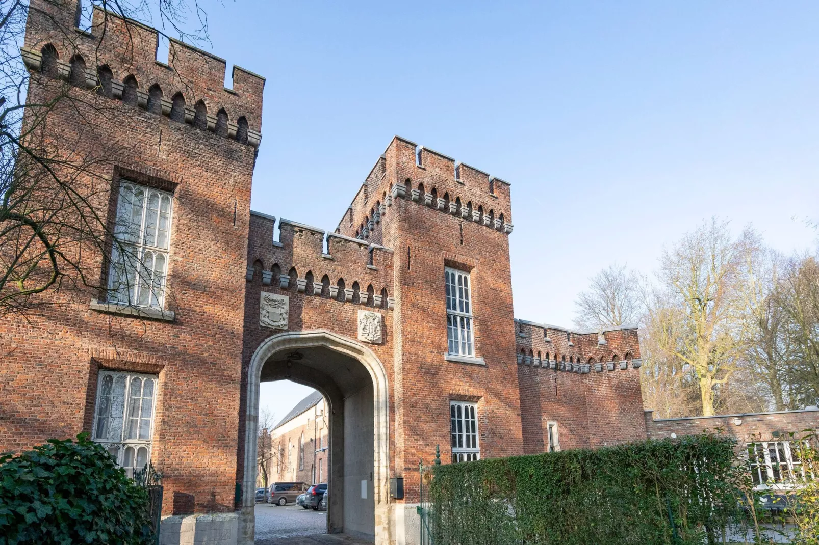Poorthuys Kasteel Wissekerke-Extérieur été