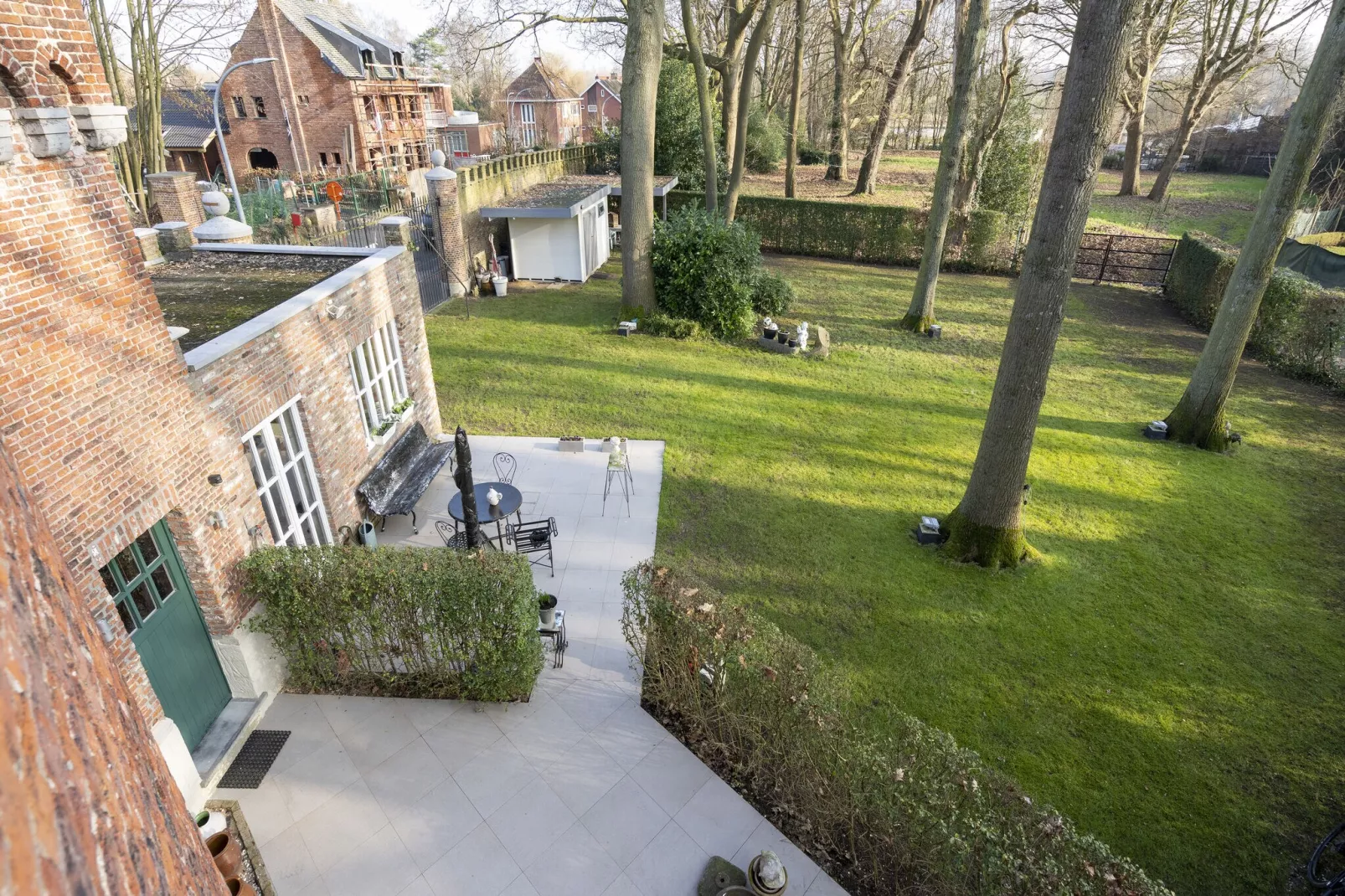 Poorthuys Kasteel Wissekerke-Balcon-terrasse