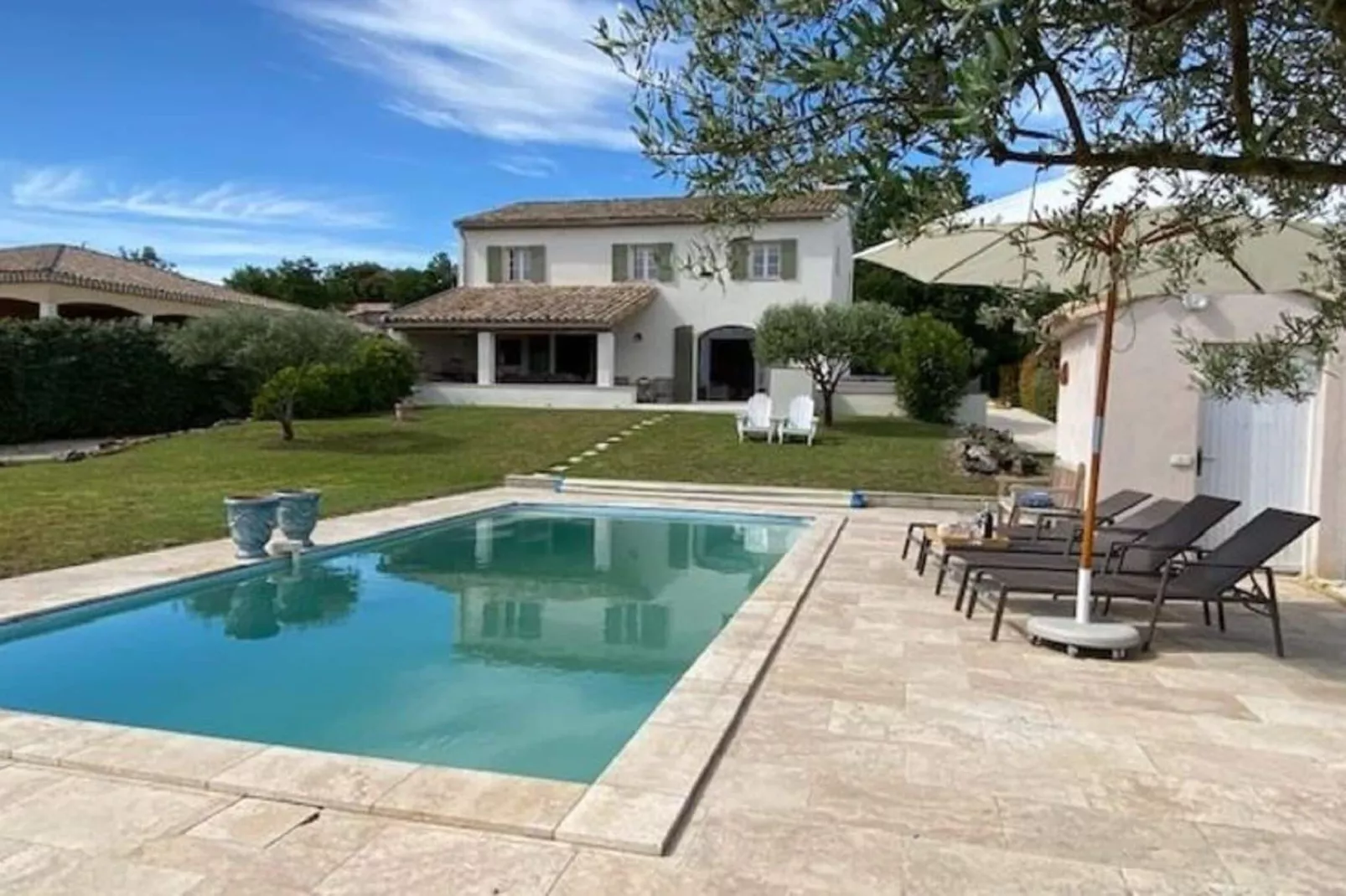 Maison Roquebeauresse-Pool