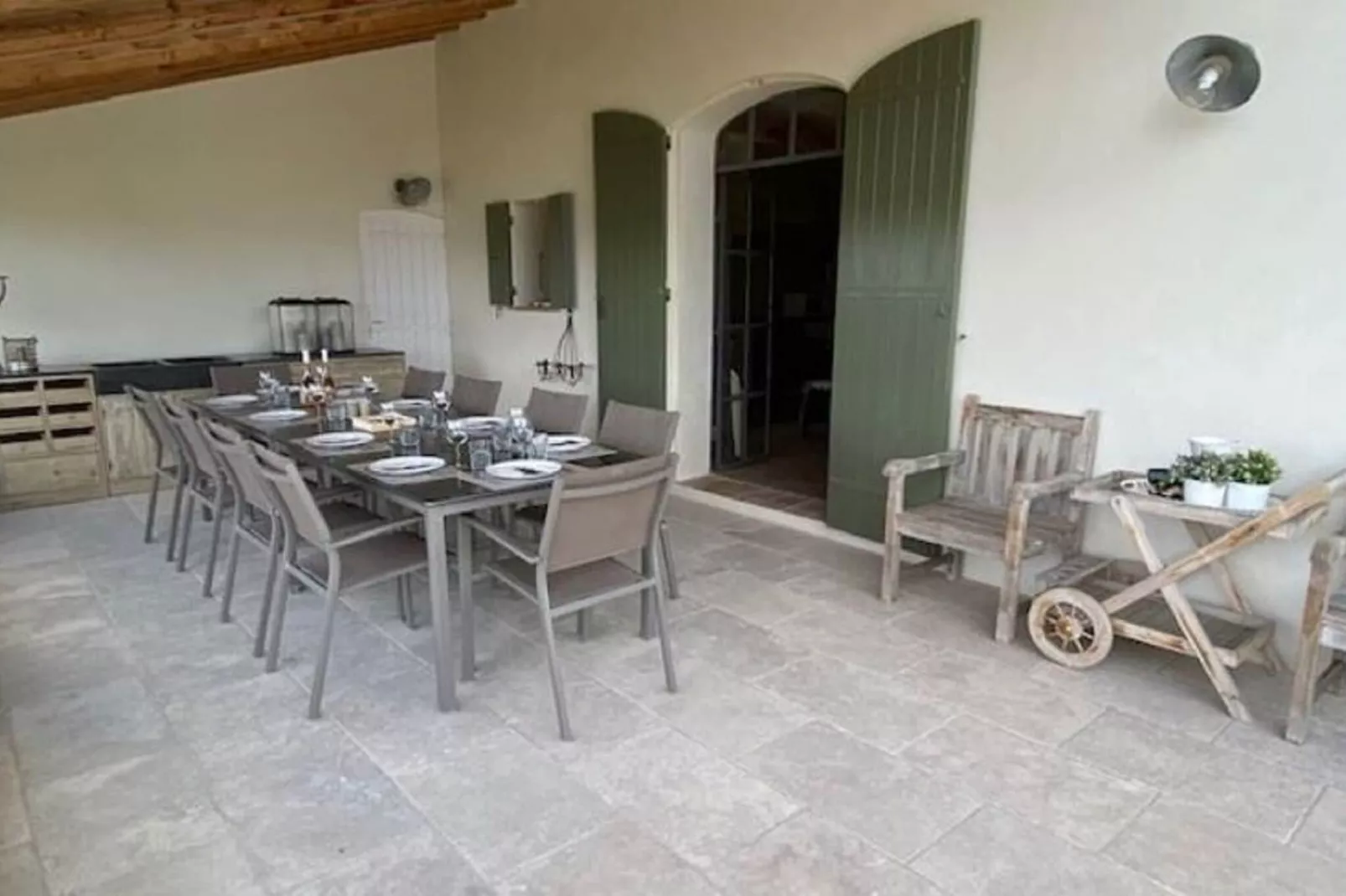 Maison Roquebeauresse-Terrace balcony