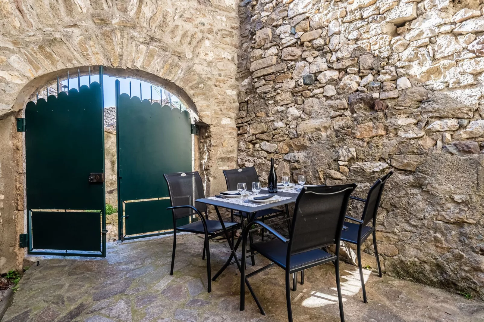 LA MAISON DE VILLAGE-Balcon-terrasse