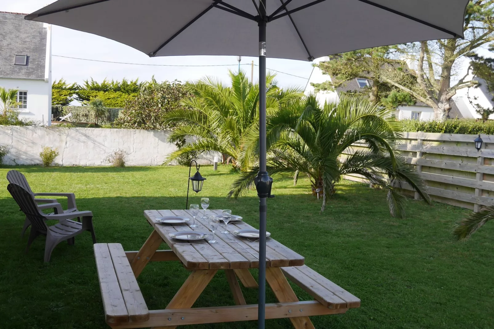 Komfortables Ferienhaus in Strandnähe Guissény-Gardens summer