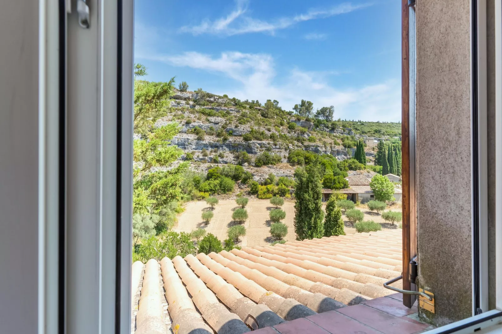 Villa Les Gorges-Vue d'été