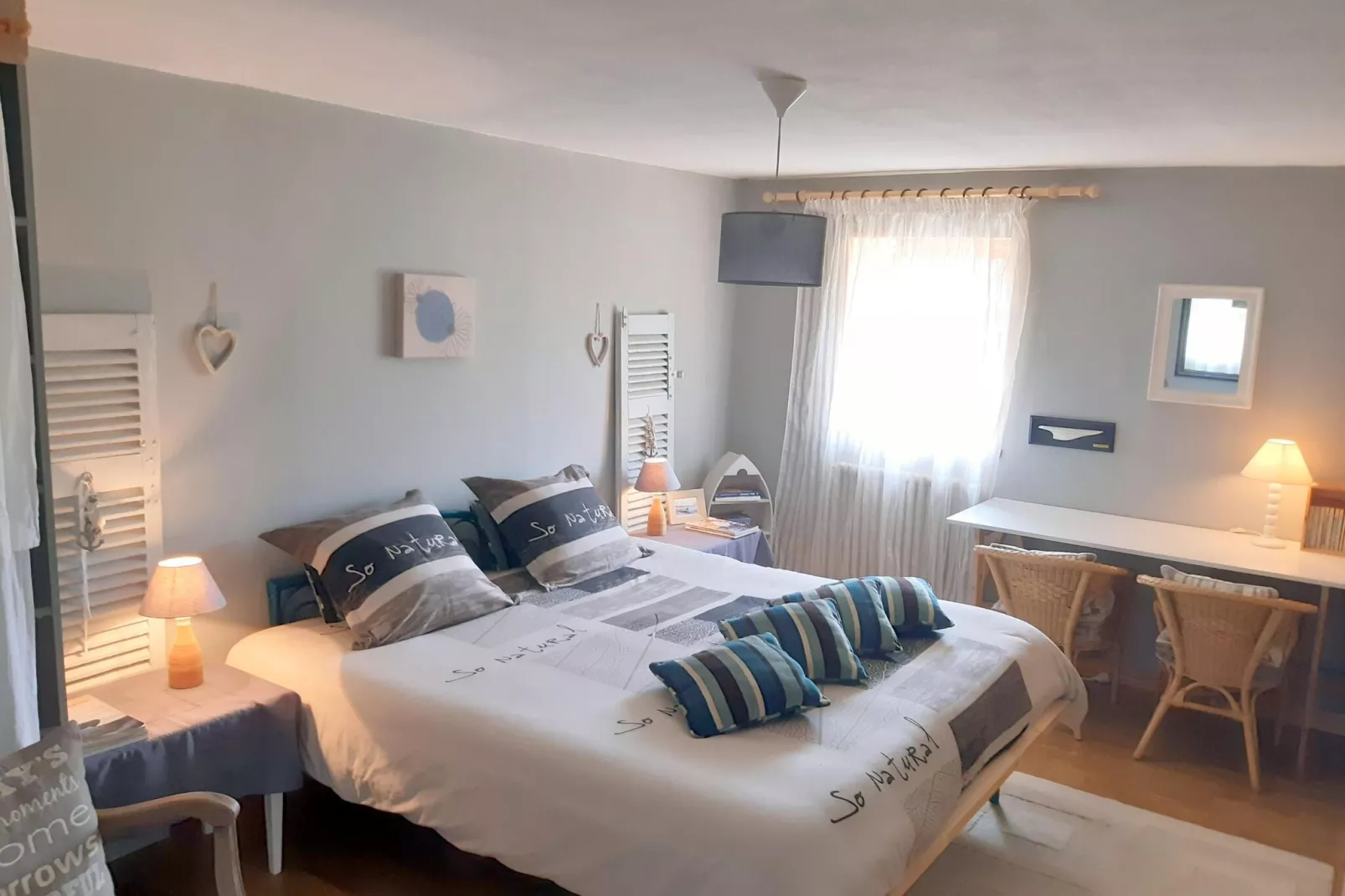 Natursteinhaus Plounévez-Lochrist-Bedroom
