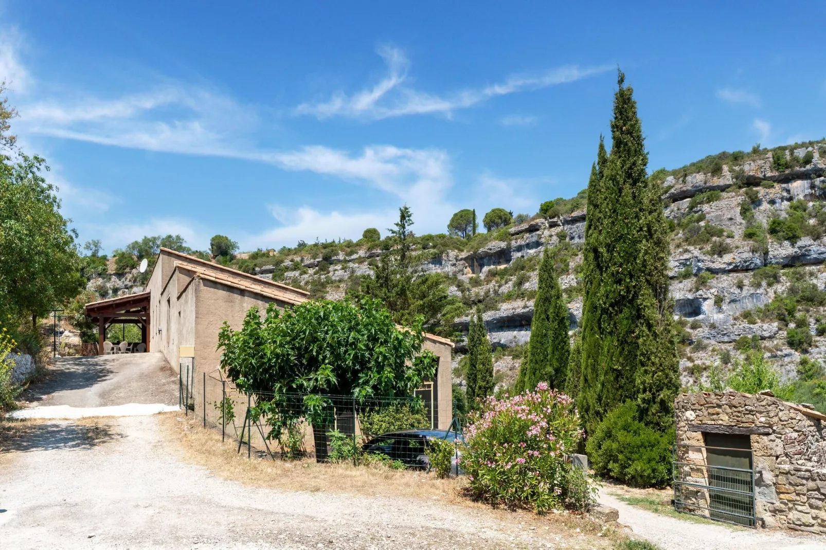 Villa Les Gorges-Extérieur été
