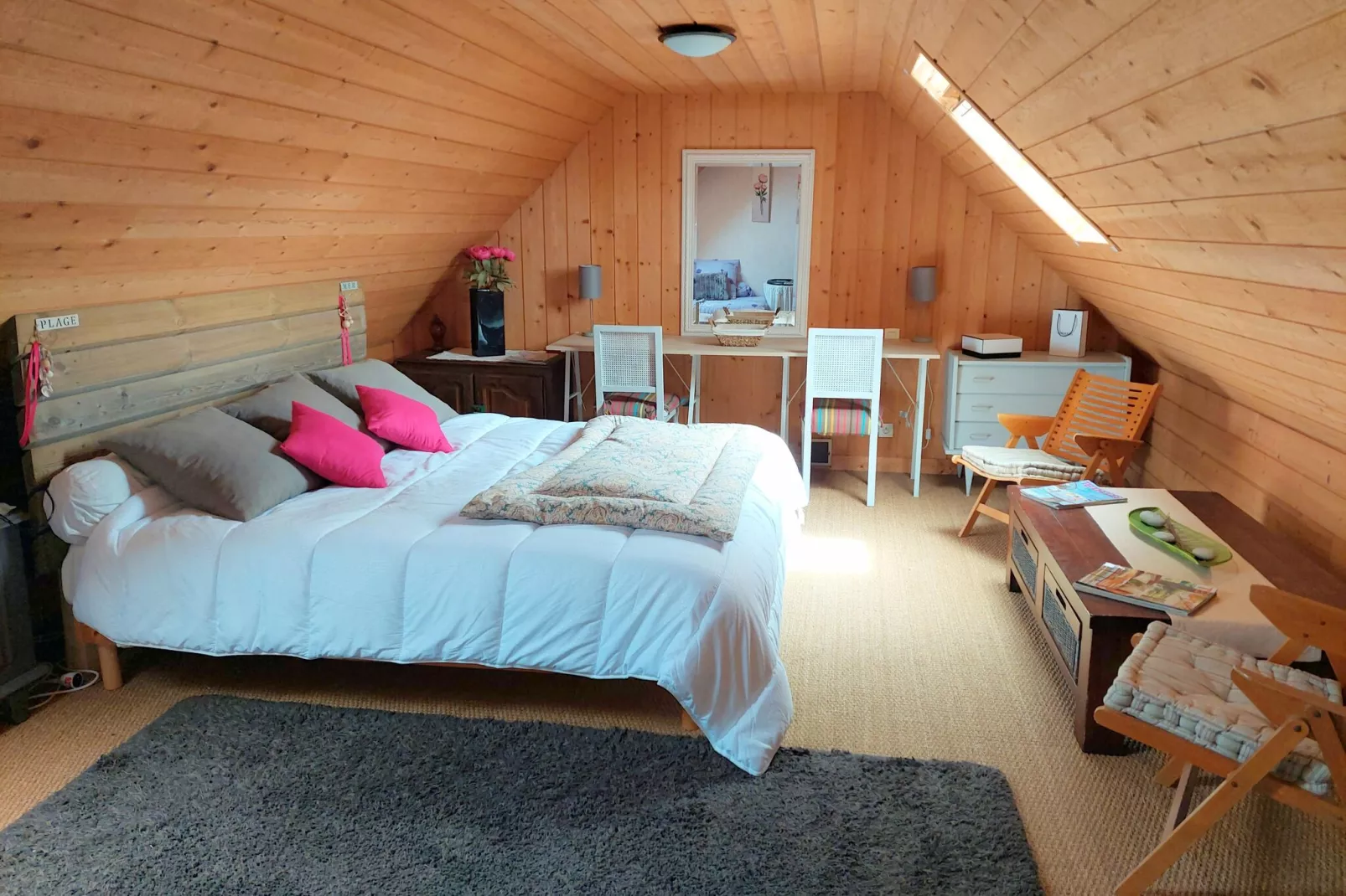 Natursteinhaus Plounévez-Lochrist-Bedroom