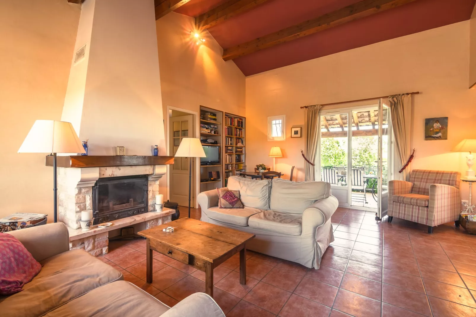 Villa Les Garouillettes-Living room