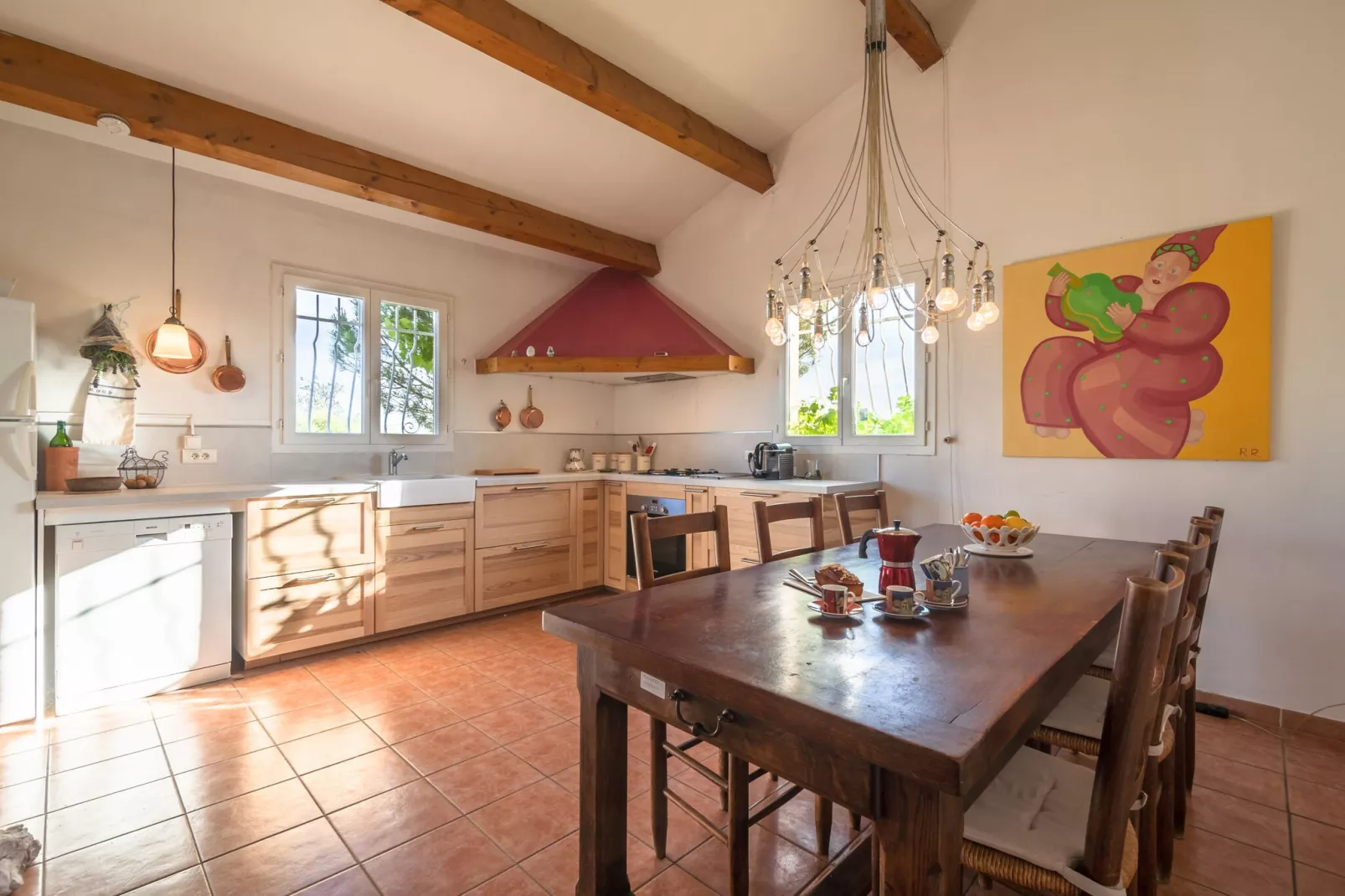 Villa Les Garouillettes-Kitchen