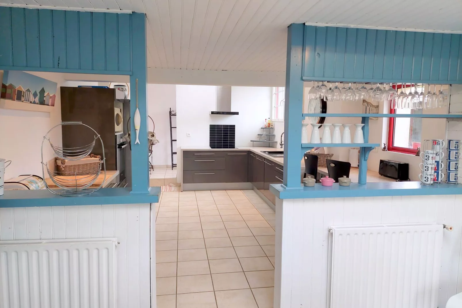 Natursteinhaus Ploudalmézeau-Portsall-Cuisine