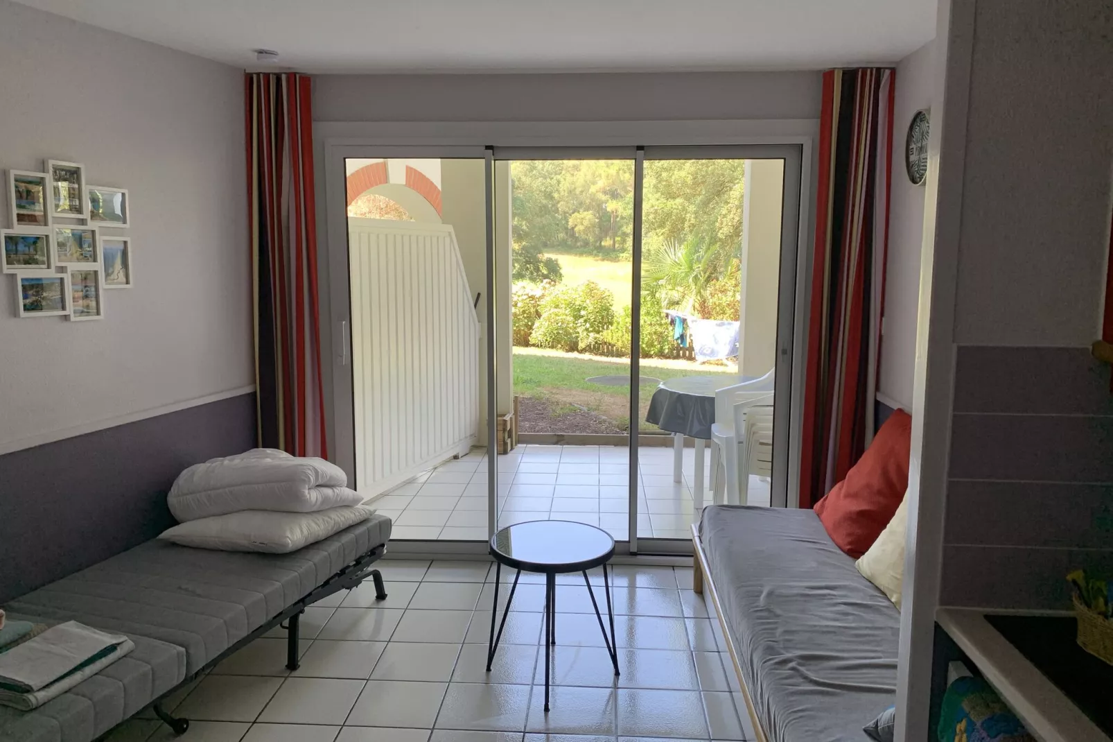 Appartement entre Golf et Océan-Terrassenbalkon