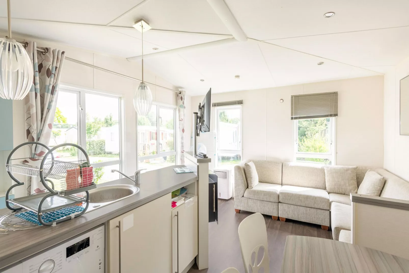 Mobilhome Excellence 6 personnes-Wohnzimmer