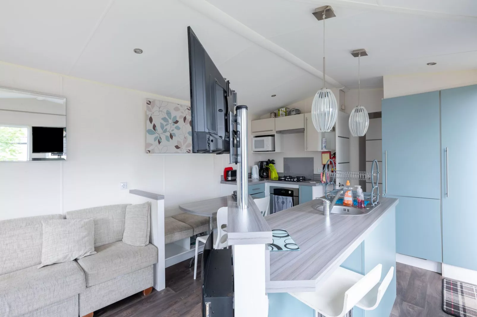 Mobilhome Excellence 6 personnes-Wohnzimmer