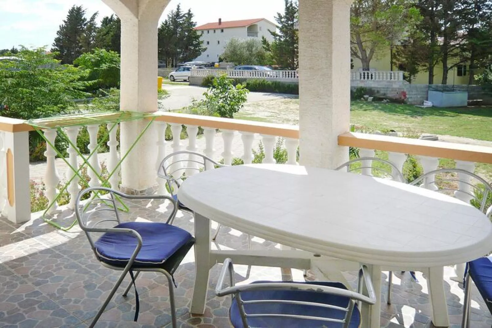 Holiday home Stipe, Vrsi-Mulo bei Nin-E12/Ferienhaus 180qm/12 pax-Terrassenbalkon