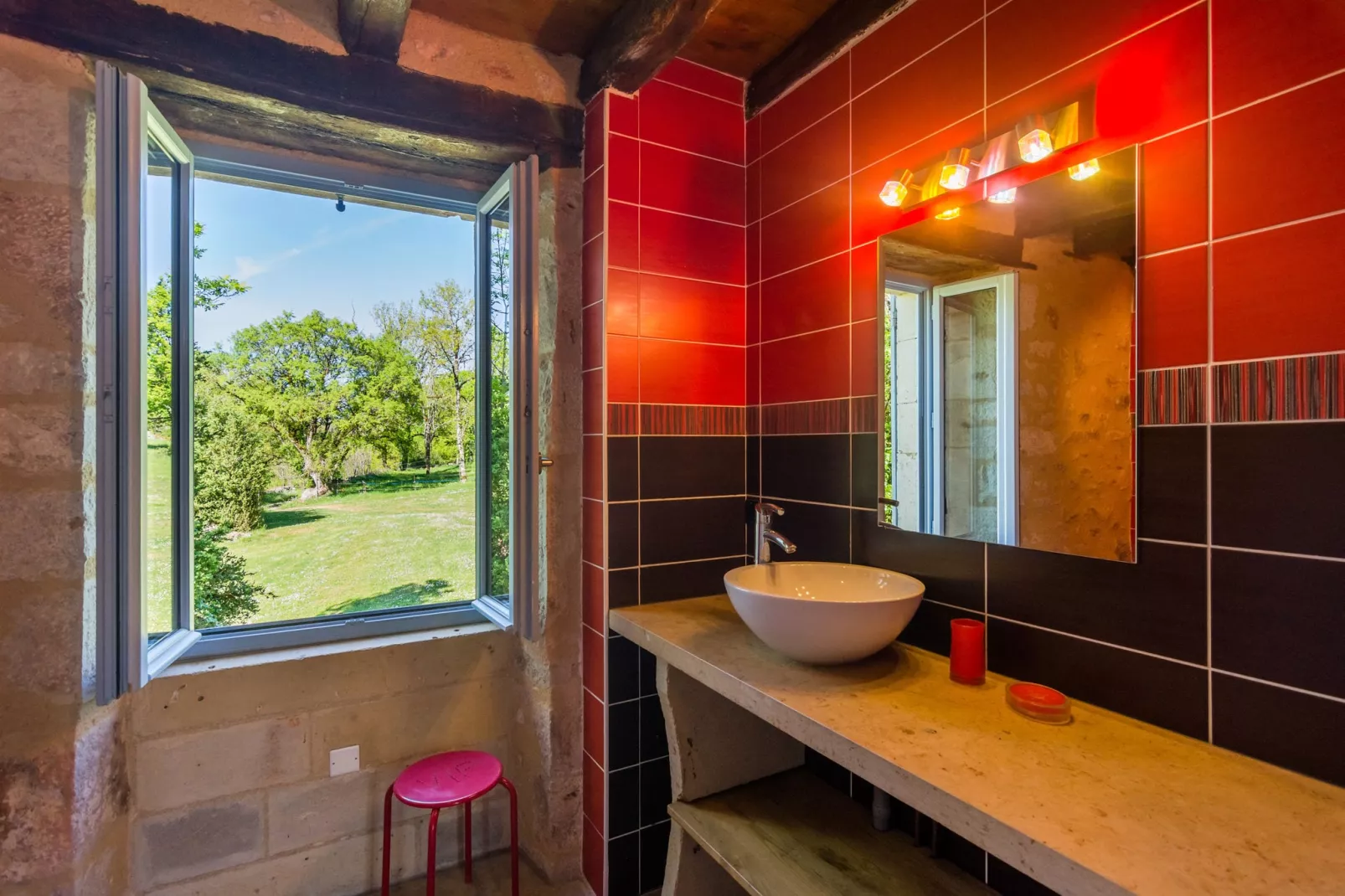 Maison de vacances Thémines-Salle de bain