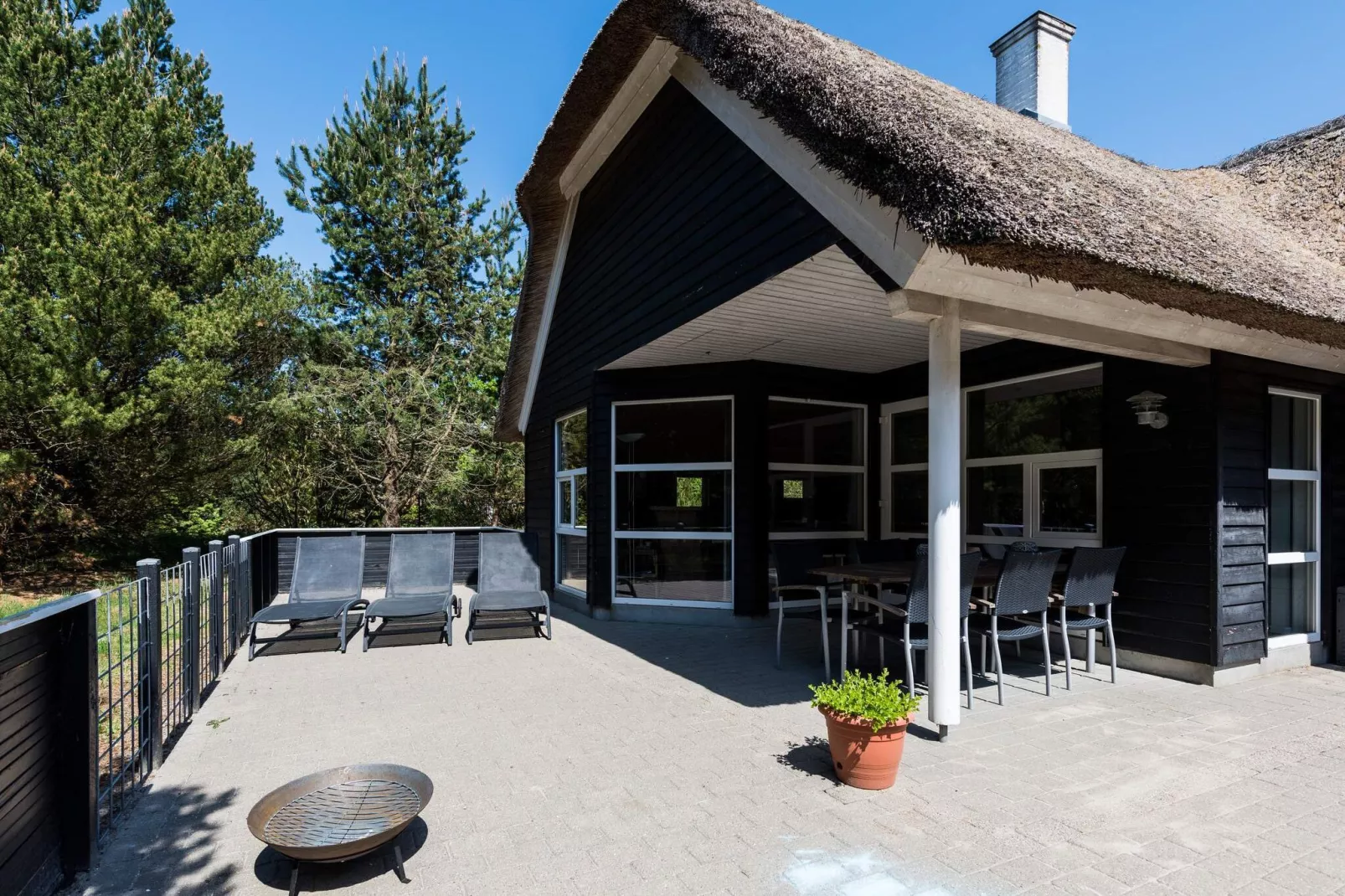 8 Personen Ferienhaus in Nørre Nebel-Aussicht