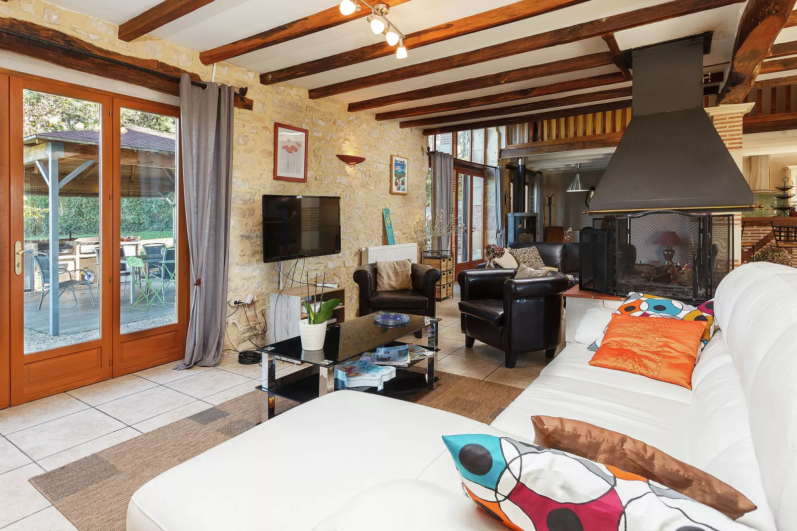 La Pouzaque-Living room