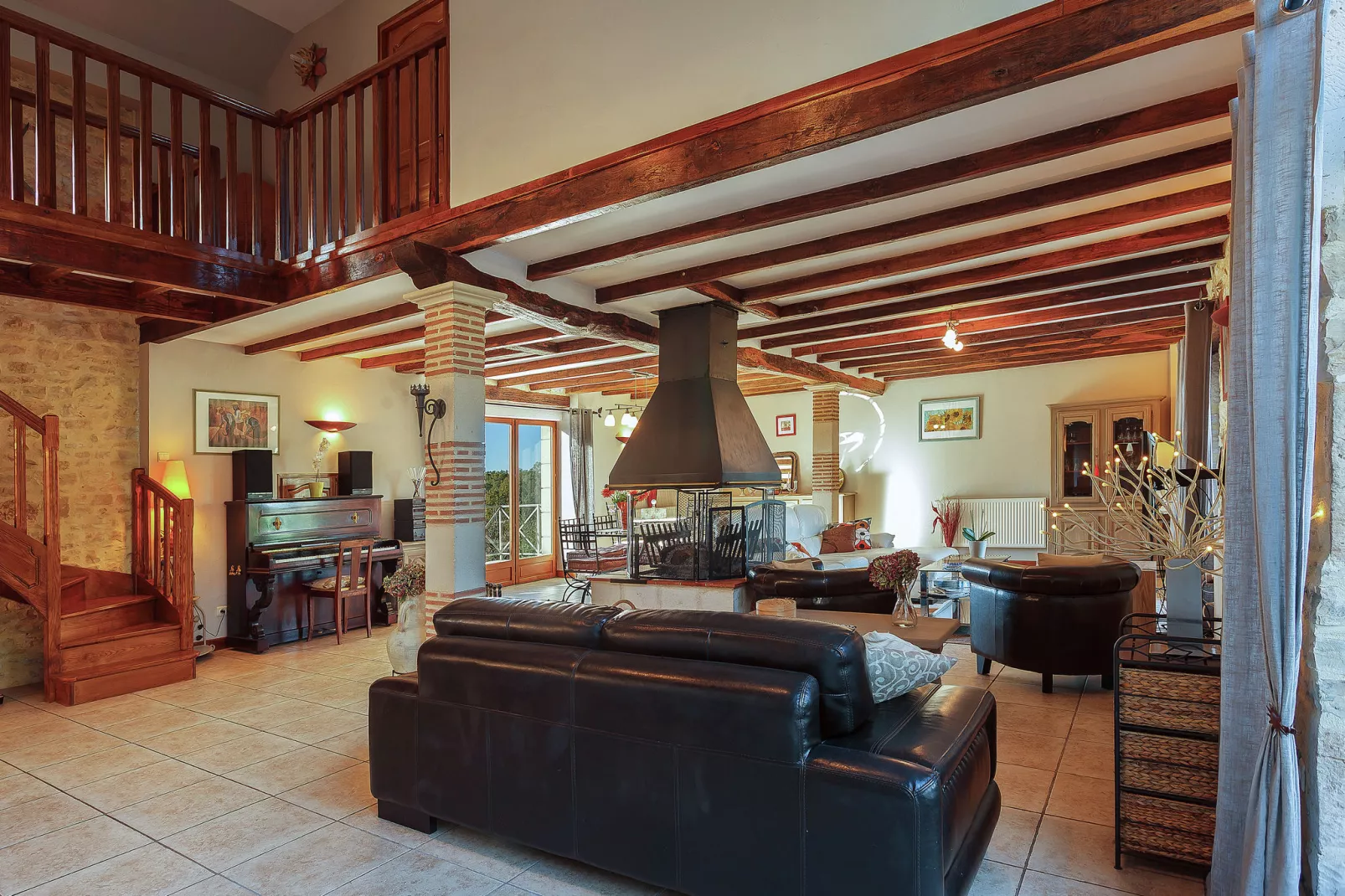 La Pouzaque-Living room