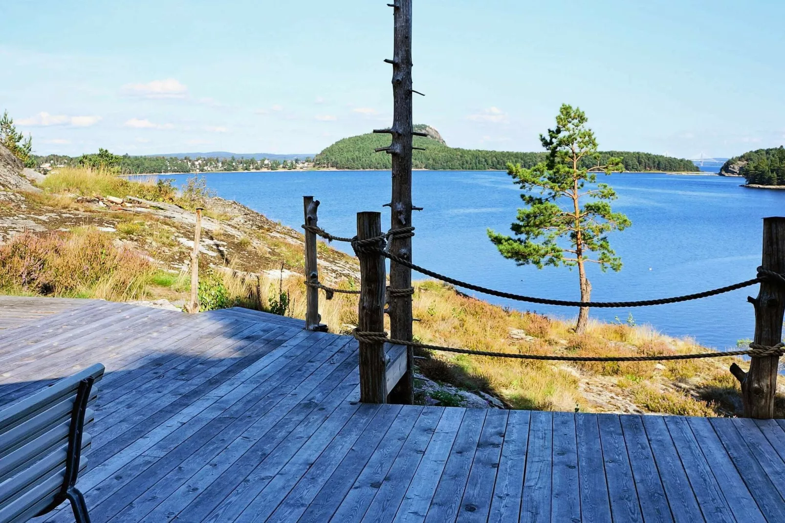 Maison de vacances pour 6 a HENÅN-Vue sur l'eau