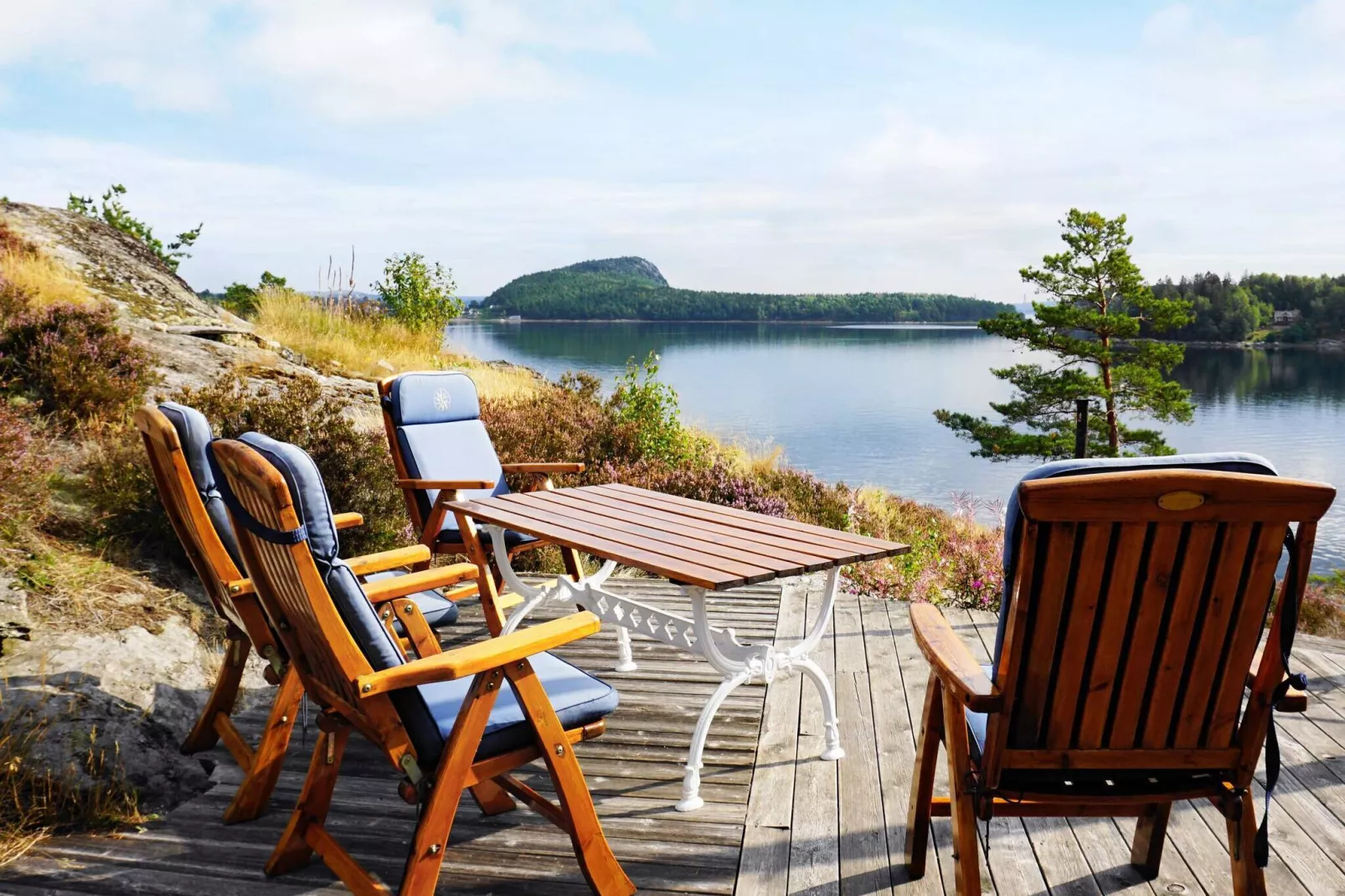 Maison de vacances pour 6 a HENÅN-Vue sur l'eau