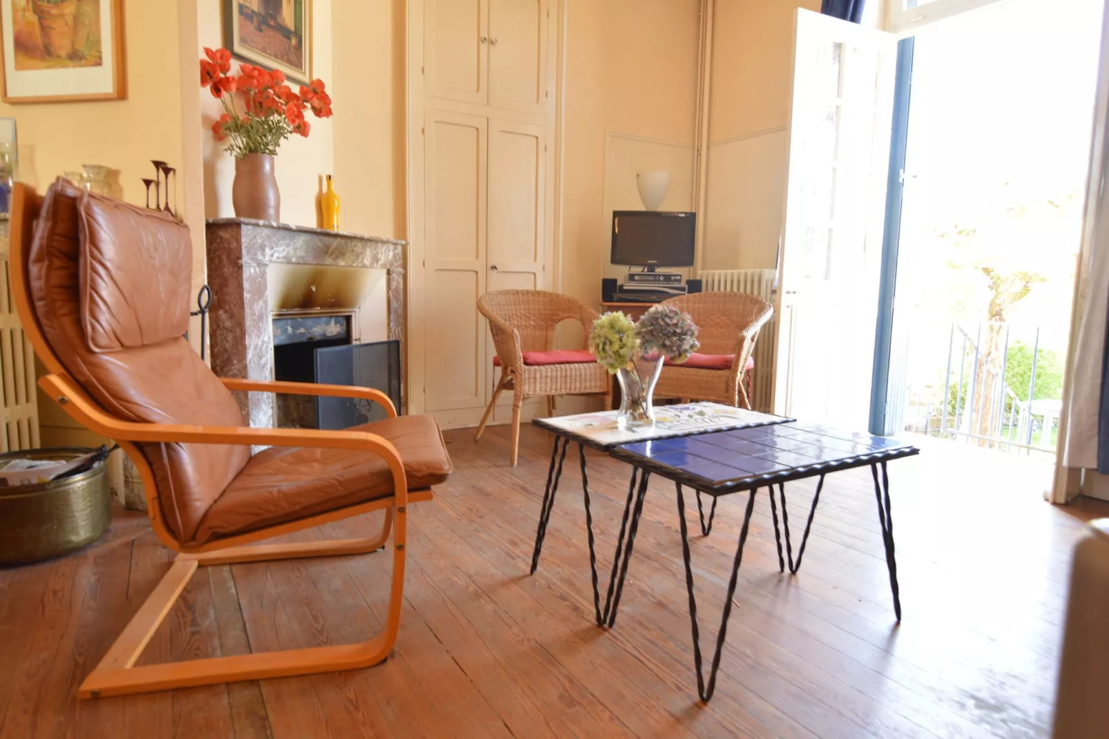 Gîte St Honoré les Bains-Wohnzimmer