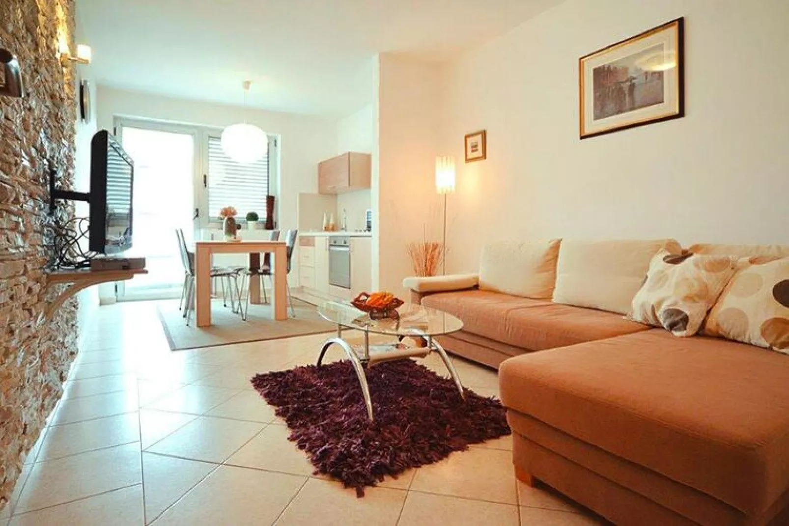 A4B - Apartments Vaal Rovinj - AP 2 - ca 43 qm für 3 Pers-Living room