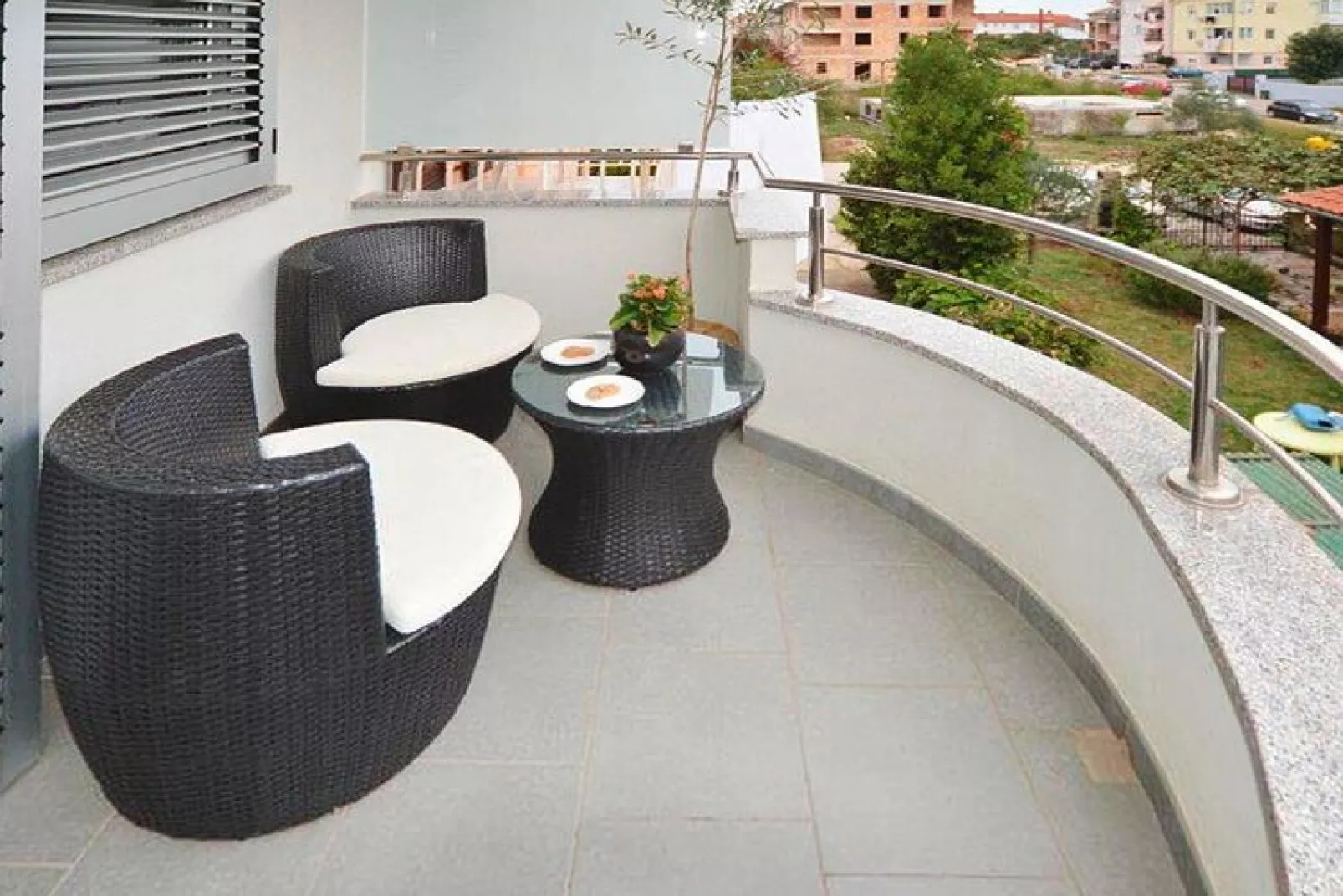 A4B - Apartments Vaal Rovinj - AP 2 - ca 43 qm für 3 Pers-Terrace