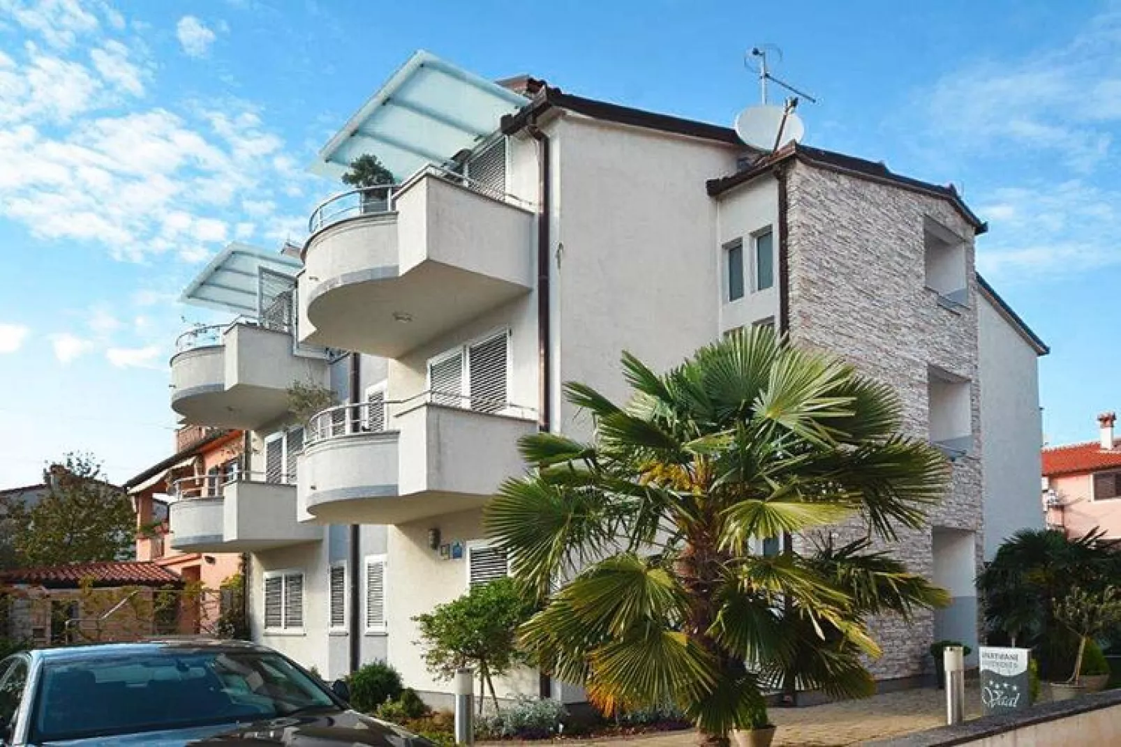 A2 - Apartments Vaal Rovinj - Studio AP 5 - ca 24 qm für 2 Pers-Exterior summer